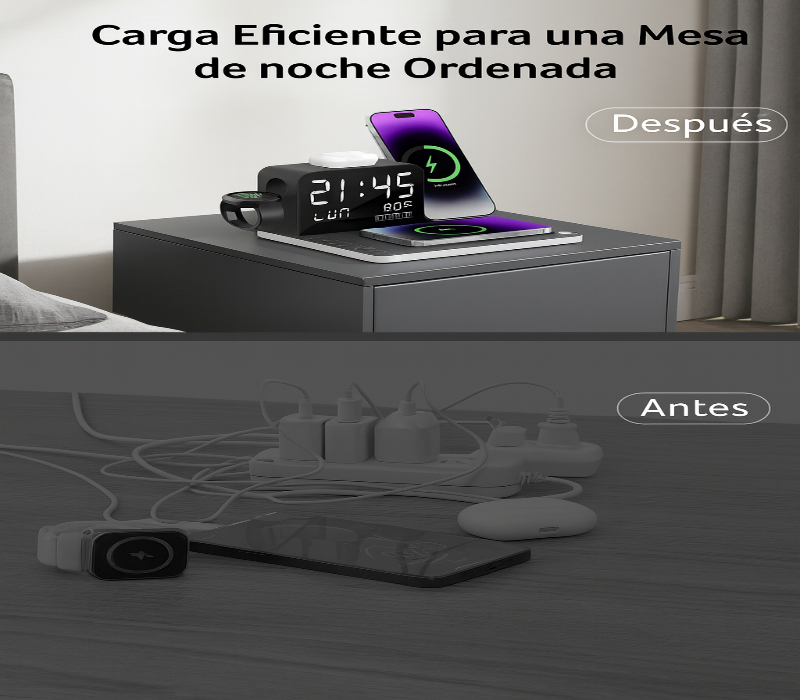 Cavari™ Estación de Carga Inalámbrica 7 en 1