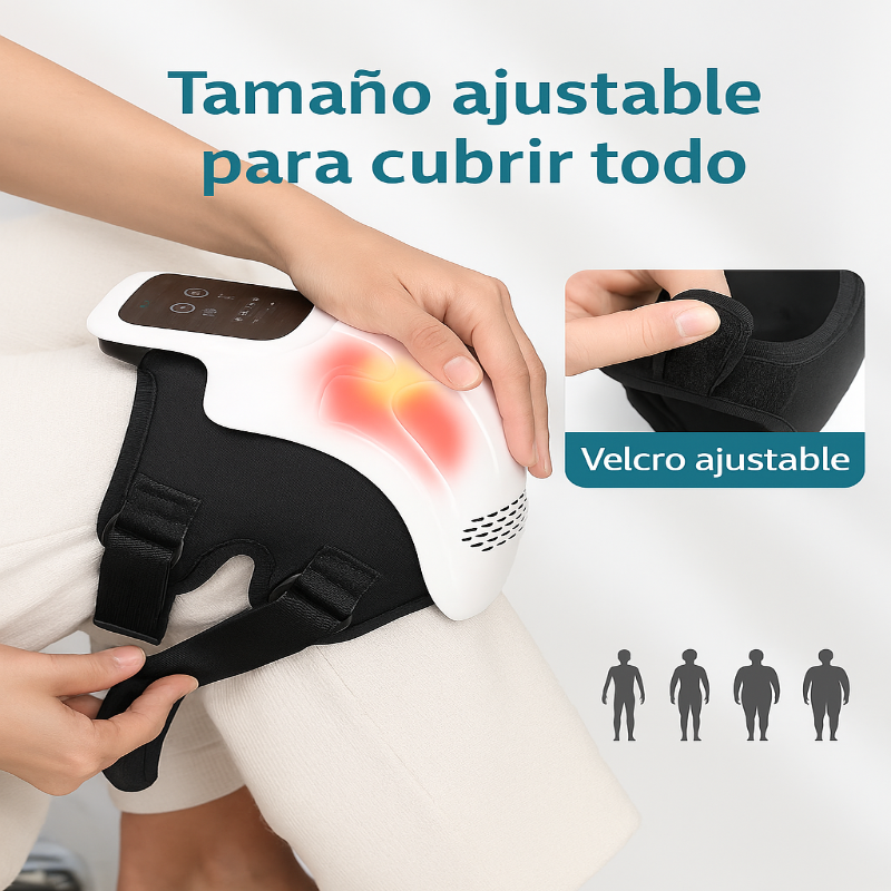 Cavari™ FlexKnee – Masajeador Eléctrico Recargable