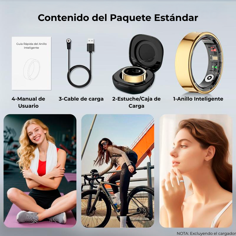 Cavari™ Smart Ring – Anillo Inteligente de Bienestar