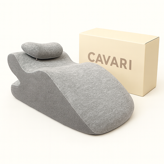 Cavari™ Almohada Sweet Spot – Soporte Ergonómico para Initimidad