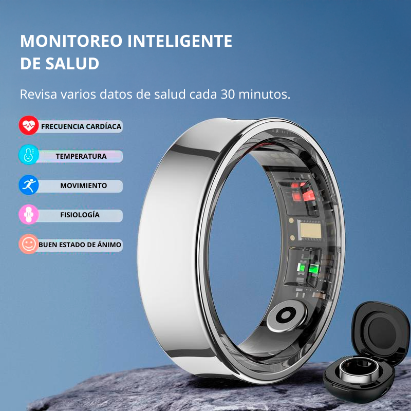 Cavari™ Smart Ring – Anillo Inteligente de Bienestar