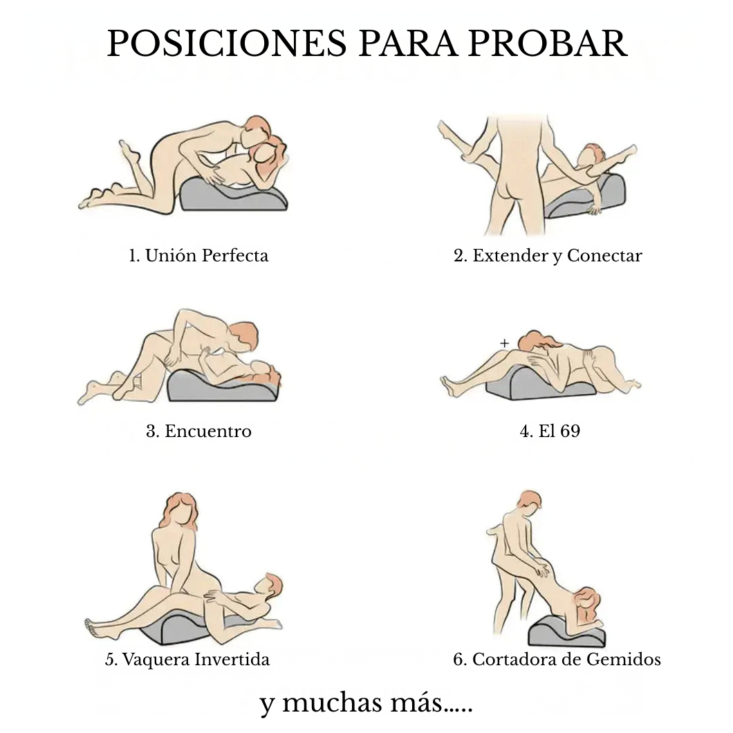 Cavari™ Almohada Sweet Spot – Soporte Ergonómico para Initimidad