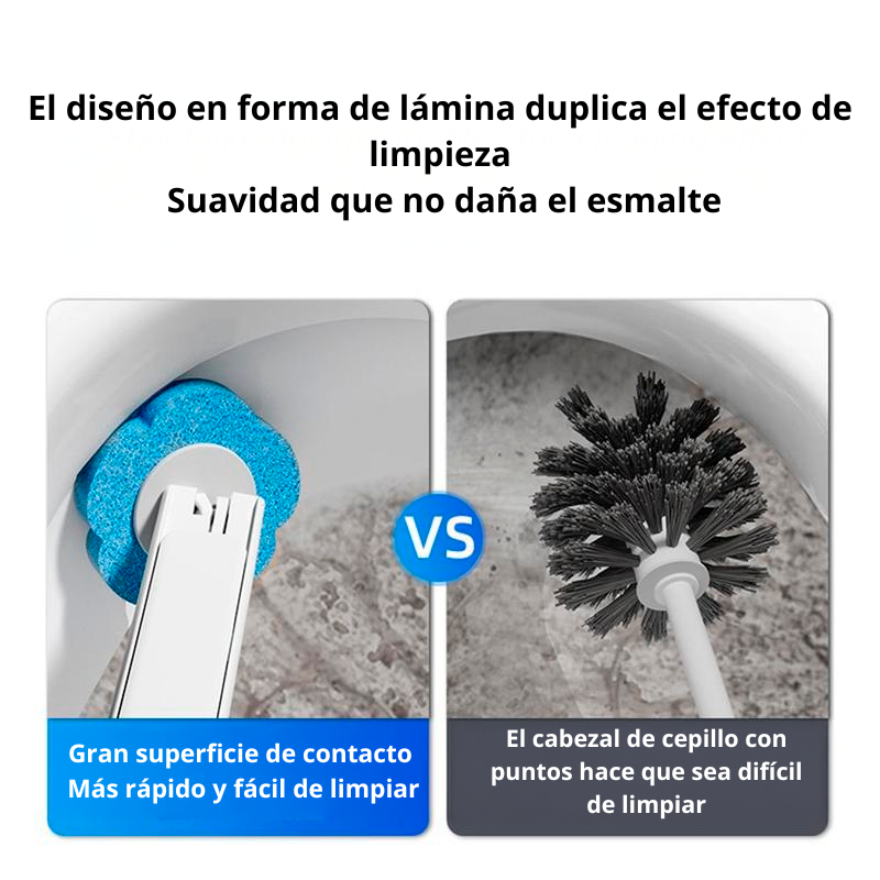 Cavari™ AutoClean – Cepillo de Baño Descartable