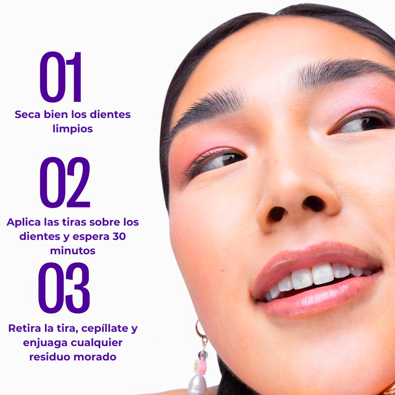 Cavari™ V34 Bandas Blanqueadoras – Blanqueamiento de Color Dental