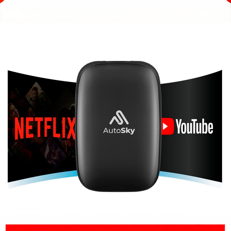 Cavari™ CarPlay Lite Air – Wi-Fi, Bluetooth y Apps Integradas