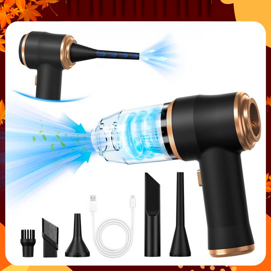 Cavari™ Aspiradora Portátil 120W – Succión Potente 19000Pa Inalámbrica