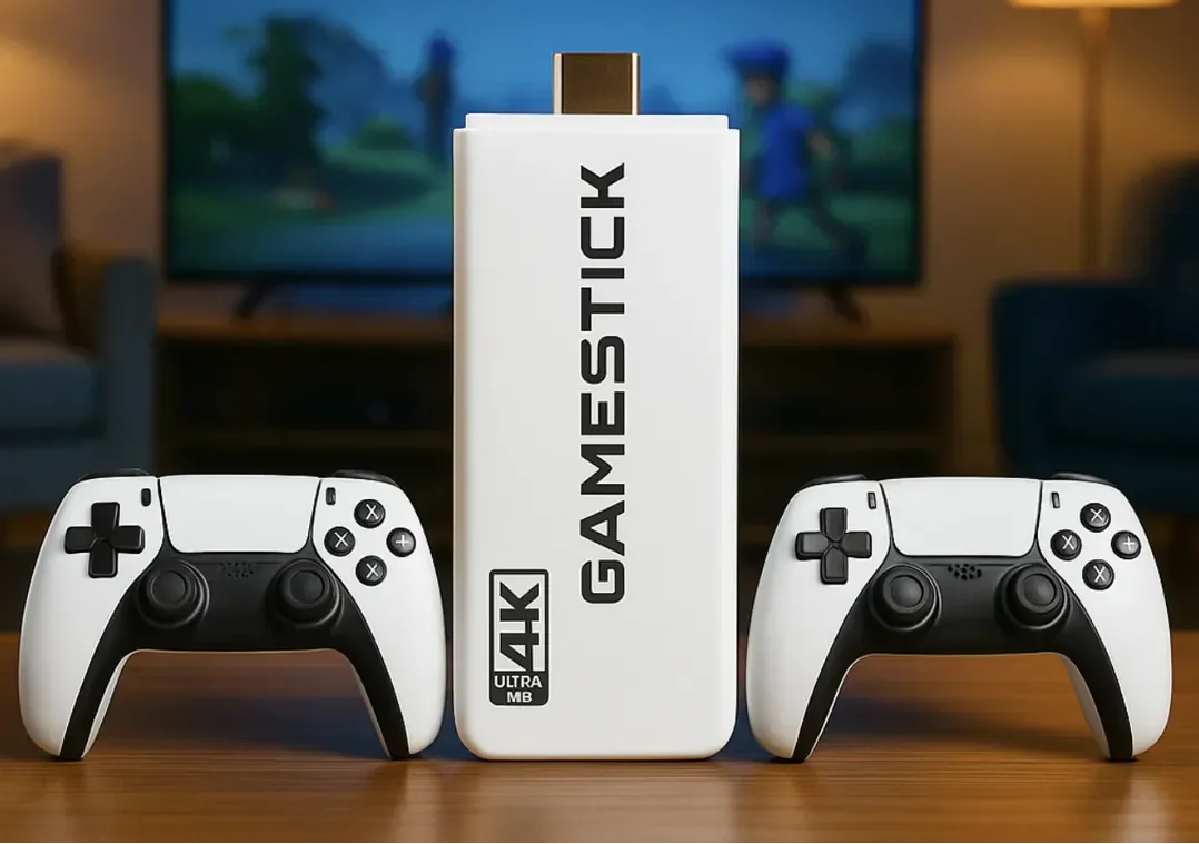 Consola Retro Cavari™ – 20,000+ Juegos, 2 Mandos Inalámbricos y Salida 4K